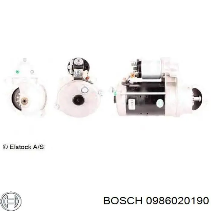 Comprar 0986020190 Bosch Motores de arranque