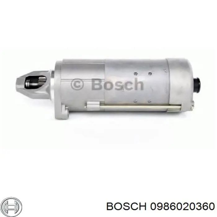 0 986 020 360 Bosch motor de arranque
