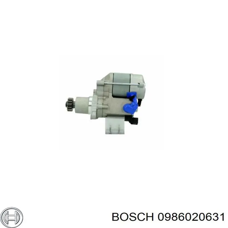 0986020631 Bosch motor de arranque