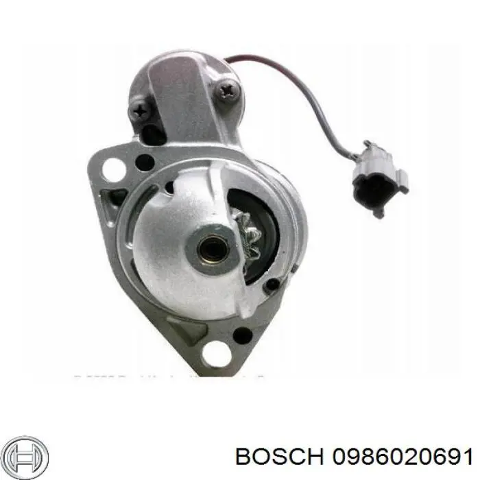 0986020691 Bosch motor de arranque