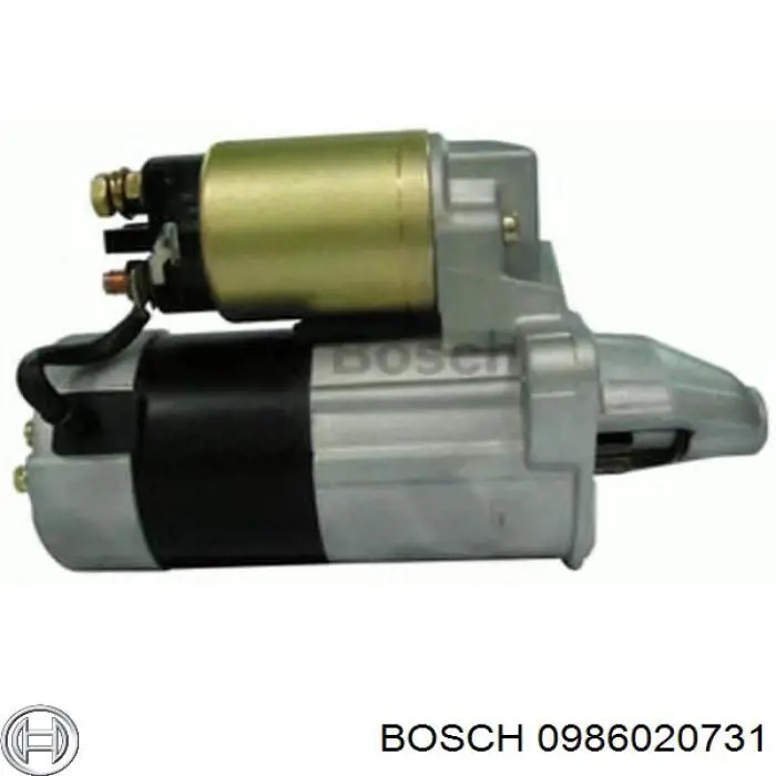 0986020731 Bosch motor de arranque