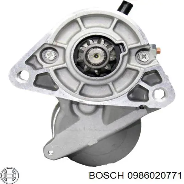 0986020771 Bosch motor de arranque
