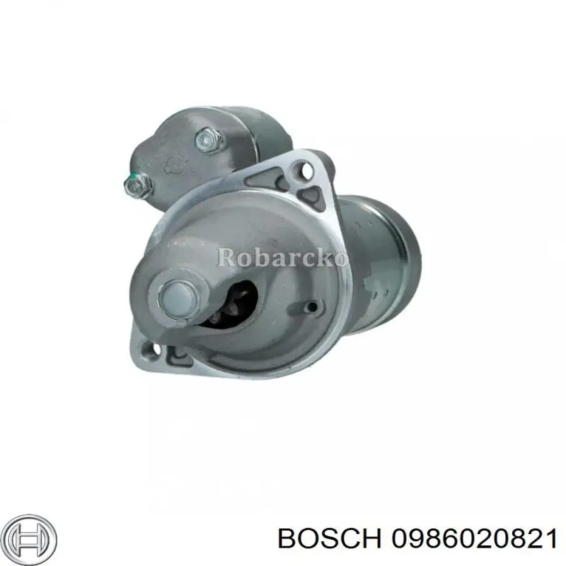0986020821 Bosch motor de arranque