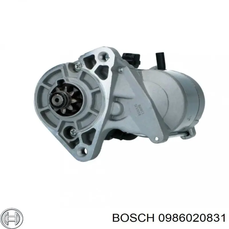 0986020831 Bosch motor de arranque