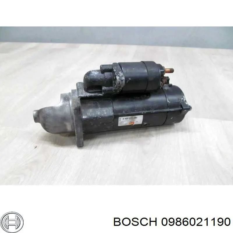 Motor de arranque 0986021190 Bosch
