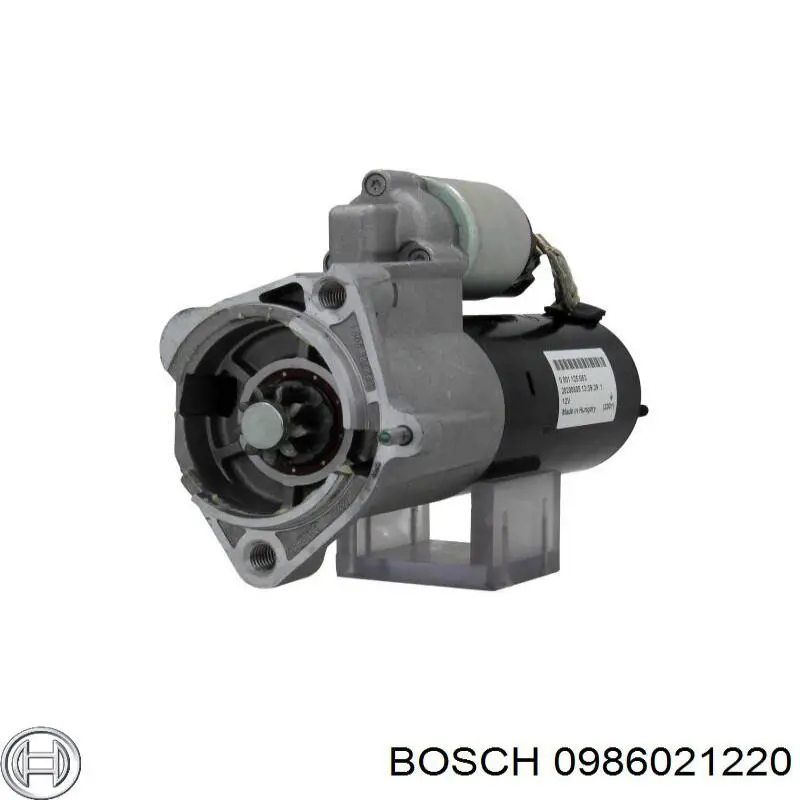 Motor de arranque 0986021220 Bosch
