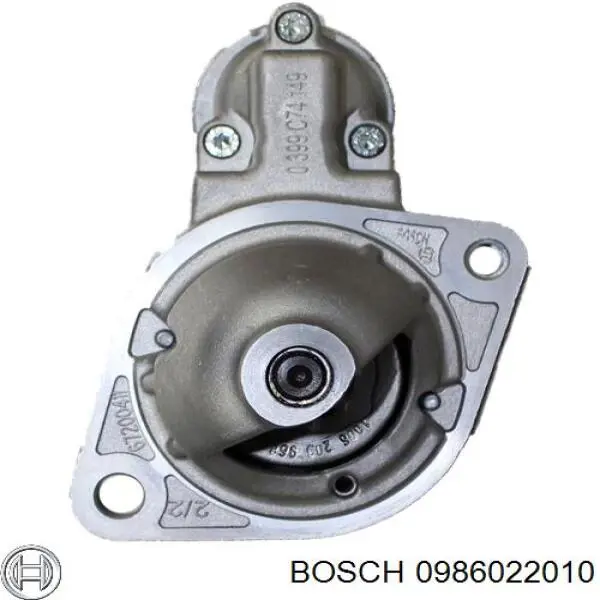 0986022010 Bosch motor de arranque