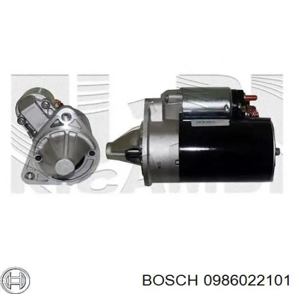 0986022101 Bosch motor de arranque