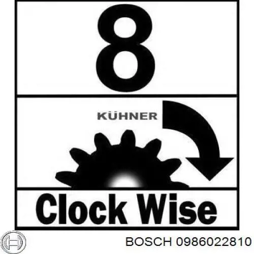 Burro de arranque  Bosch 0986022810 precio, desde 115,97 EUR