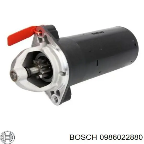 0 986 022 880 Bosch motor de arranque