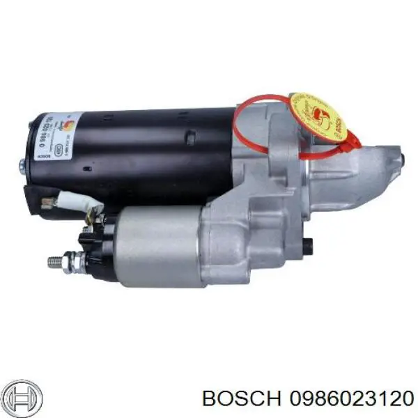 Motor de arranque 0986023120 Bosch