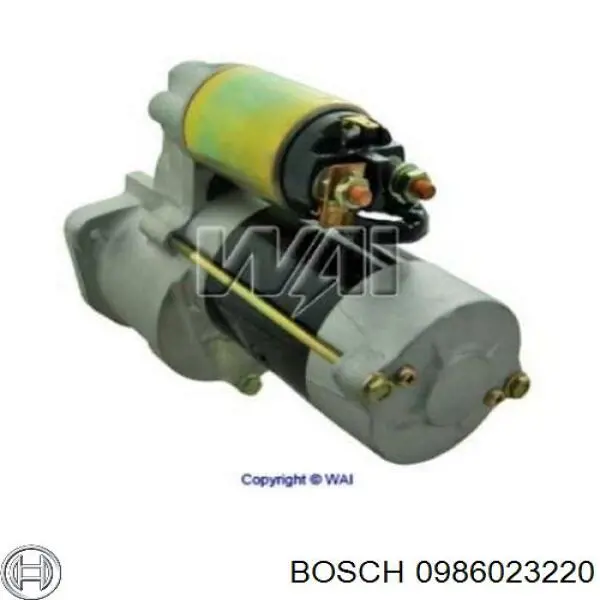 Comprar 0986023220 Bosch Motores de arranque