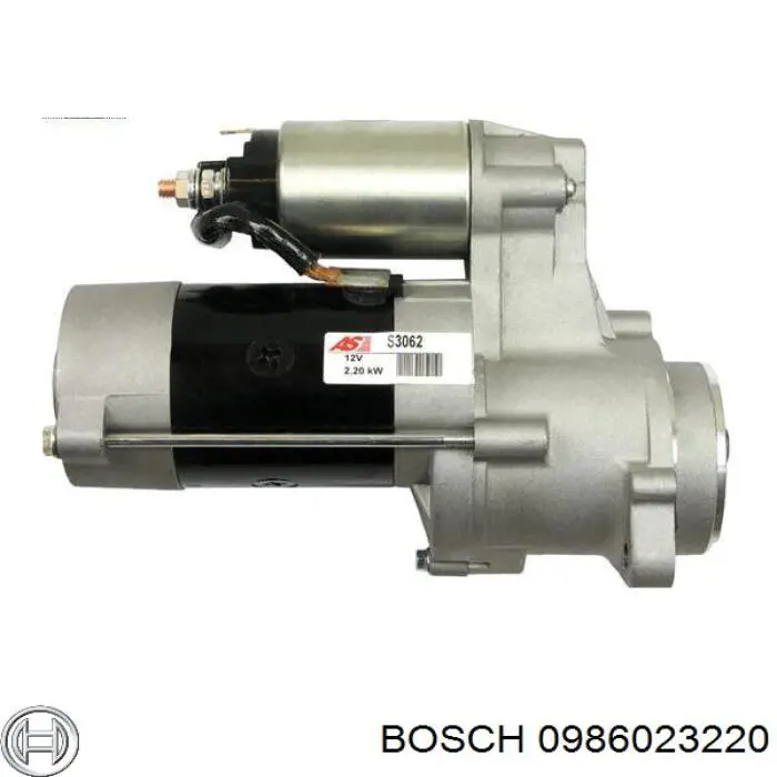 0 986 023 220 Bosch motor de arranque