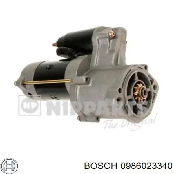 0986023340 Bosch motor de arranque
