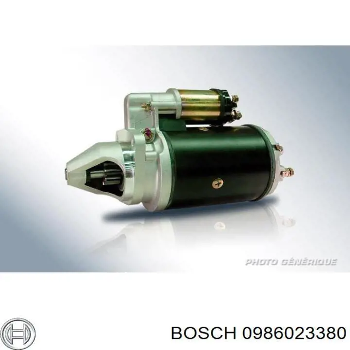 Comprar 0986023380 Bosch Motores de arranque
