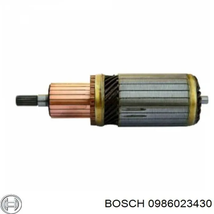 0986023430 Bosch motor de arranque