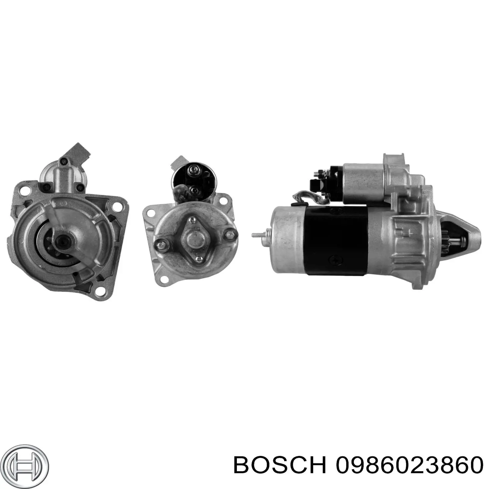 0986023860 Bosch motor de arranque