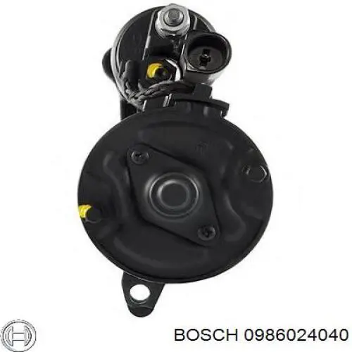 Motor de arranque 0986024040 Bosch