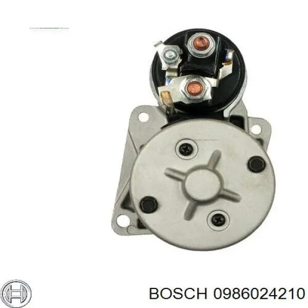 Motor de arranque 0986024210 Bosch