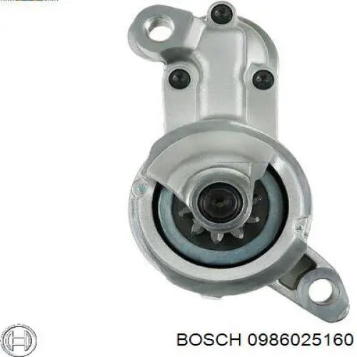 0 986 025 160 Bosch motor de arranque