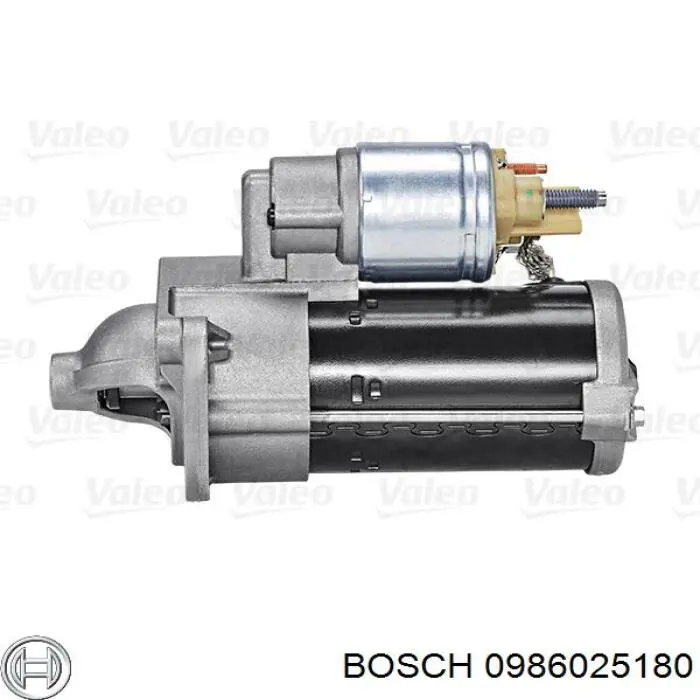 0986025180 Bosch motor de arranque