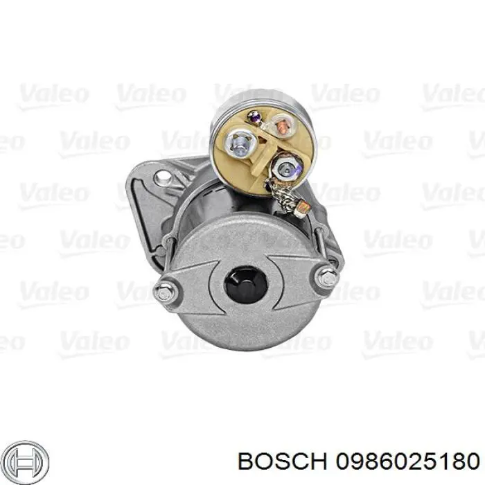 0986025180 Bosch Arranque motores