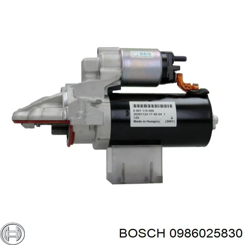 0 986 025 830 Bosch motor de arranque