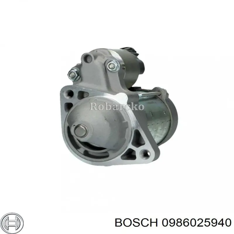 0986025940 Bosch motor de arranque