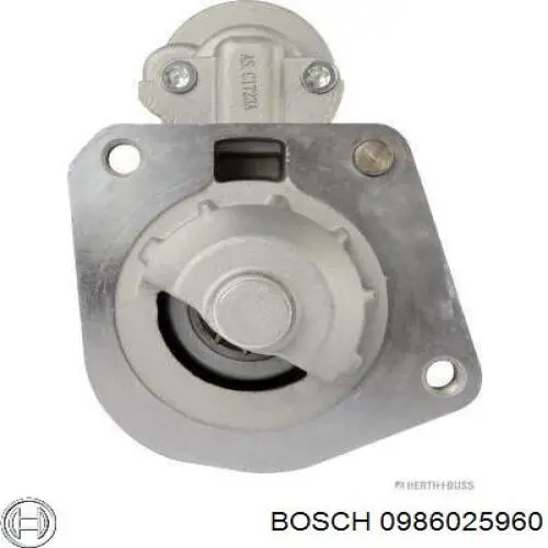 0986025960 Bosch motor de arranque