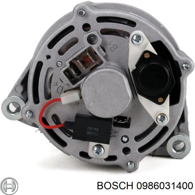 0986031400 Bosch Alternador de coche