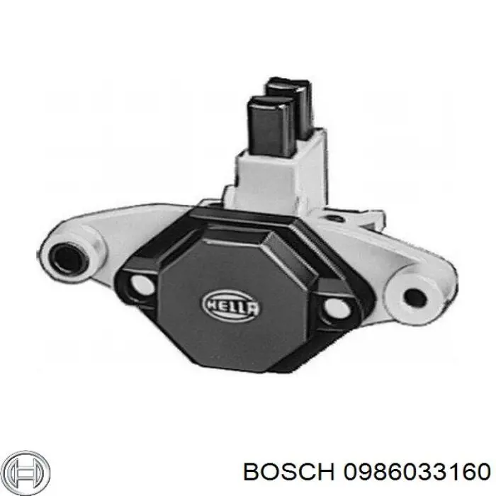 0986033160 Bosch alternador