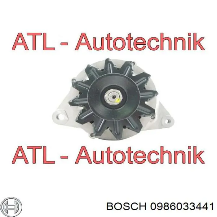 0986033441 Bosch alternador