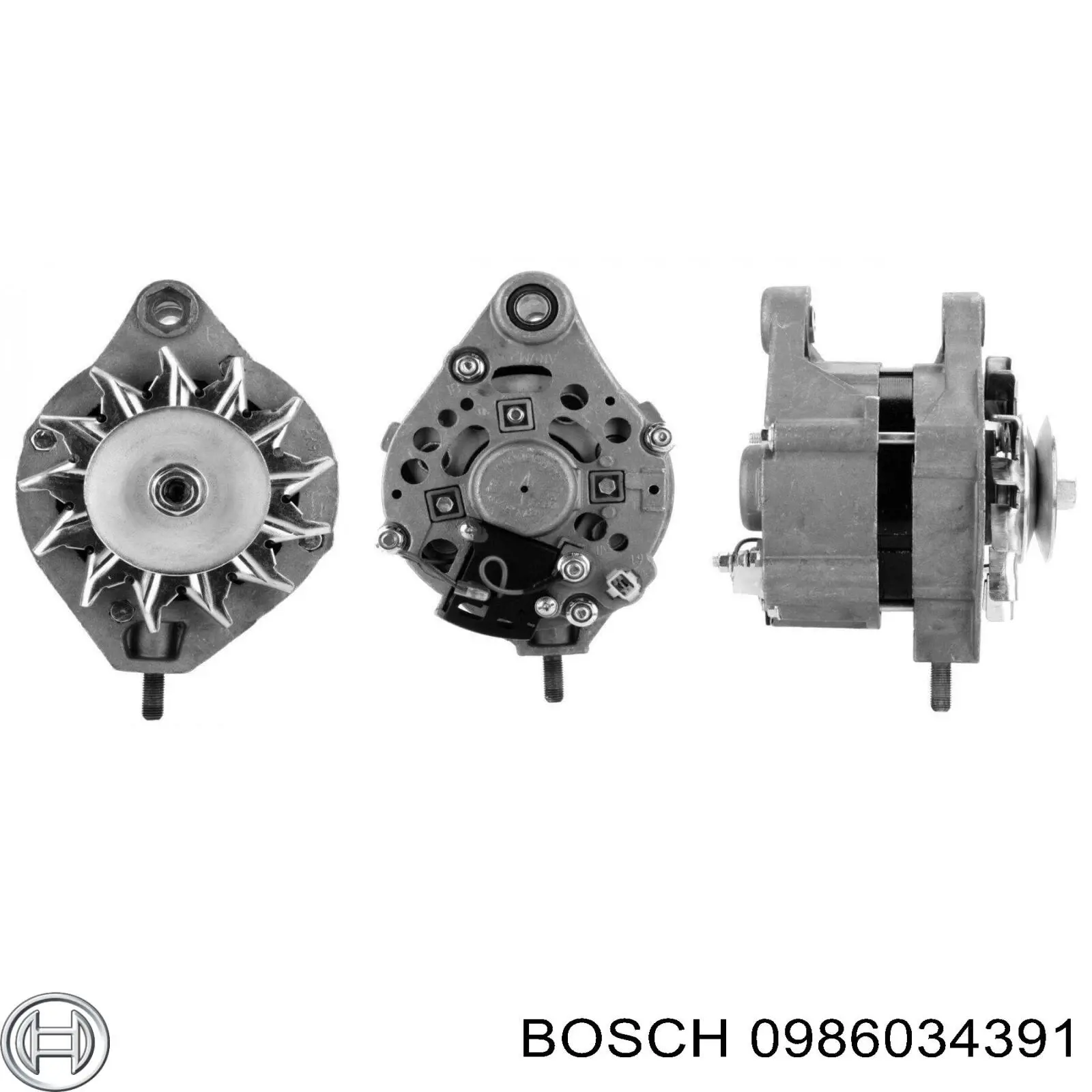 0986034391 Bosch alternador