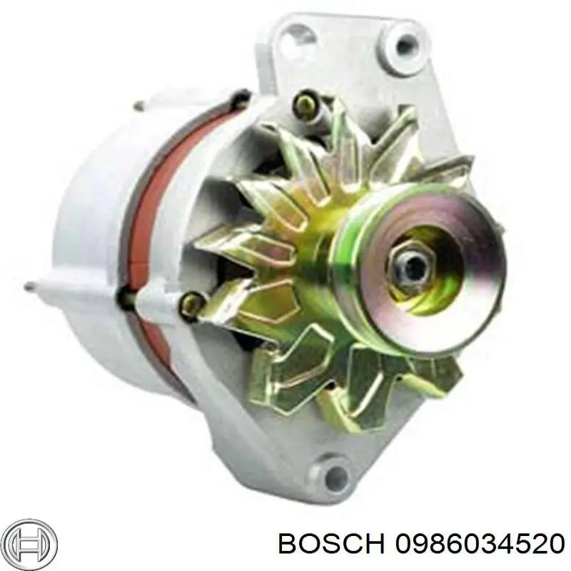 0986034520 Bosch alternador