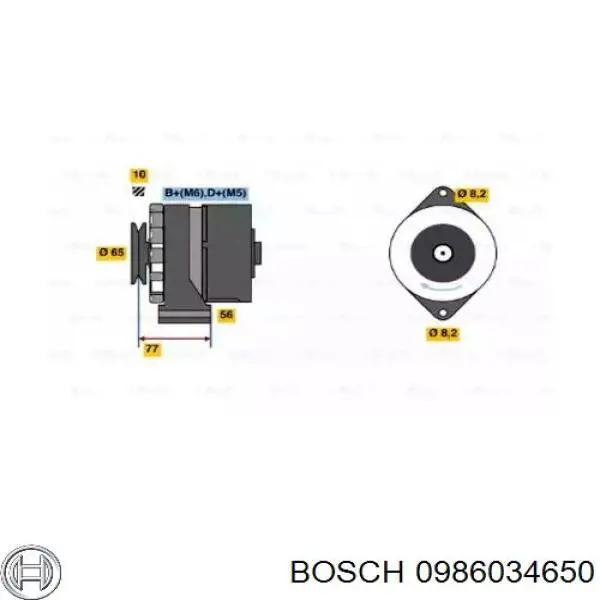 Comprar 0986034650 Bosch Dynamo