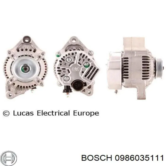 0986035111 Bosch alternador