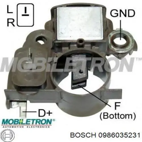0986035231 Bosch alternador