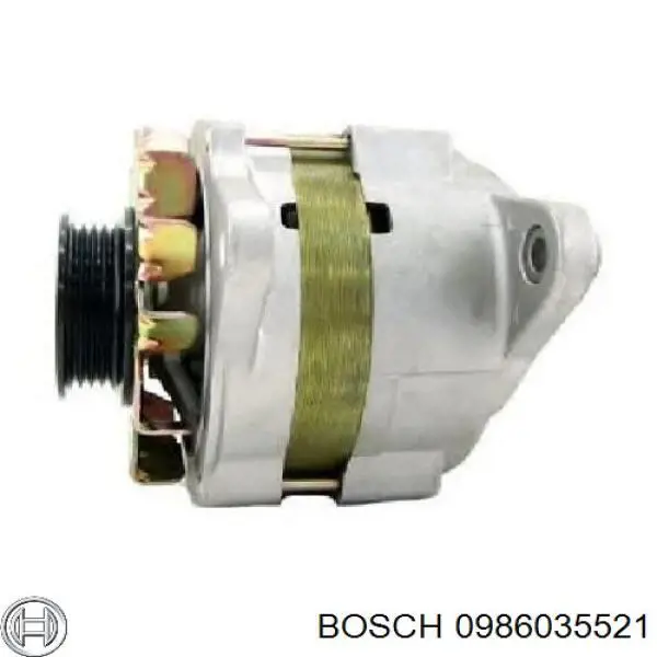 0986035521 Bosch alternador