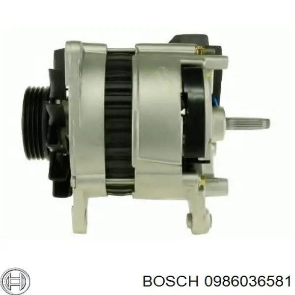 0986036581 Bosch alternador