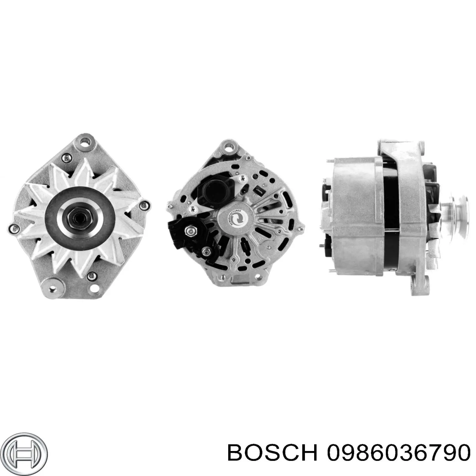 0986036790 Bosch alternador