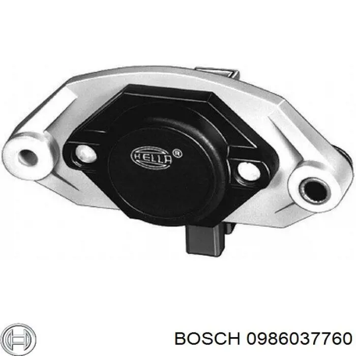 0986037760 Bosch alternador