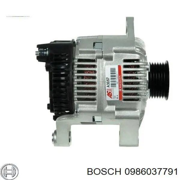 0986037791 Bosch Alternador de coche