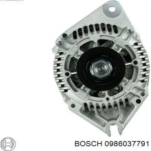 Alternador del motor Bosch 0986037791 precio, desde 124,93 EUR
