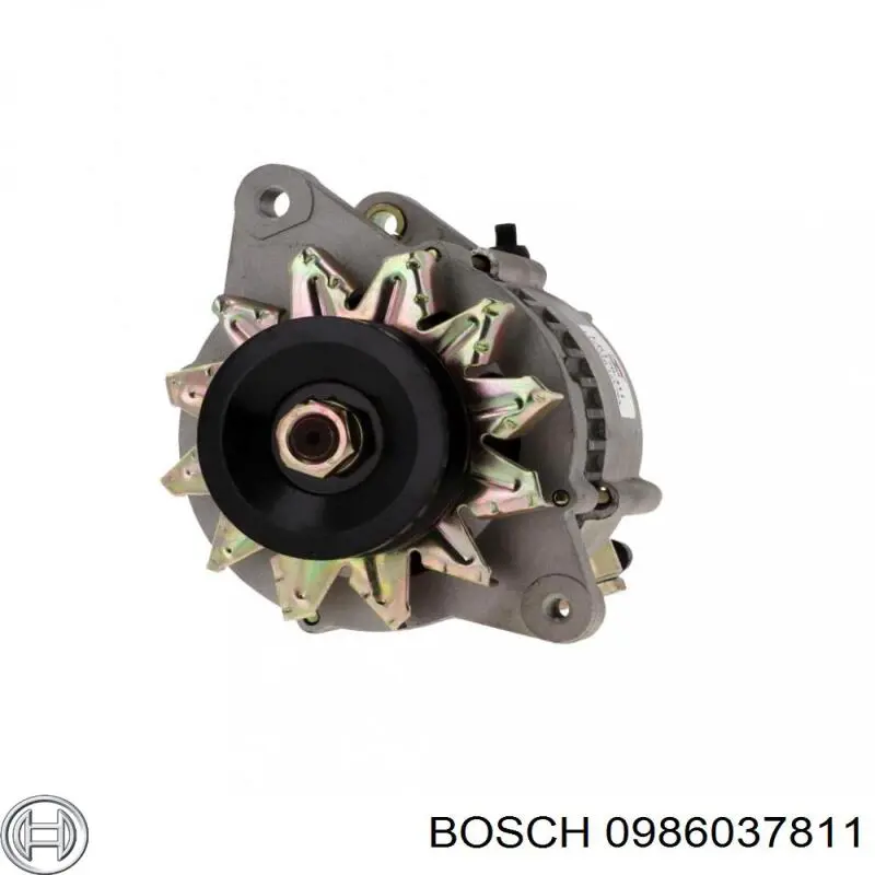 0986037811 Bosch alternador