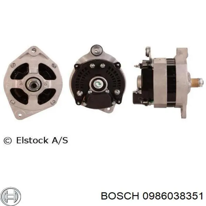 0986038351 Bosch alternador