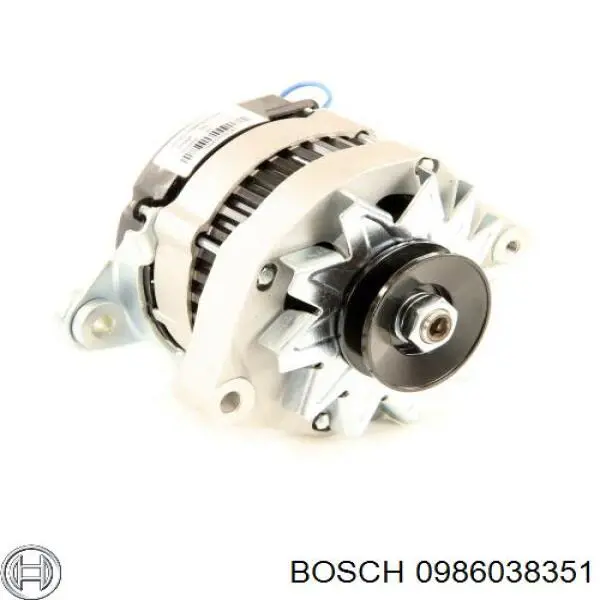 Alternador 0986038351 Bosch