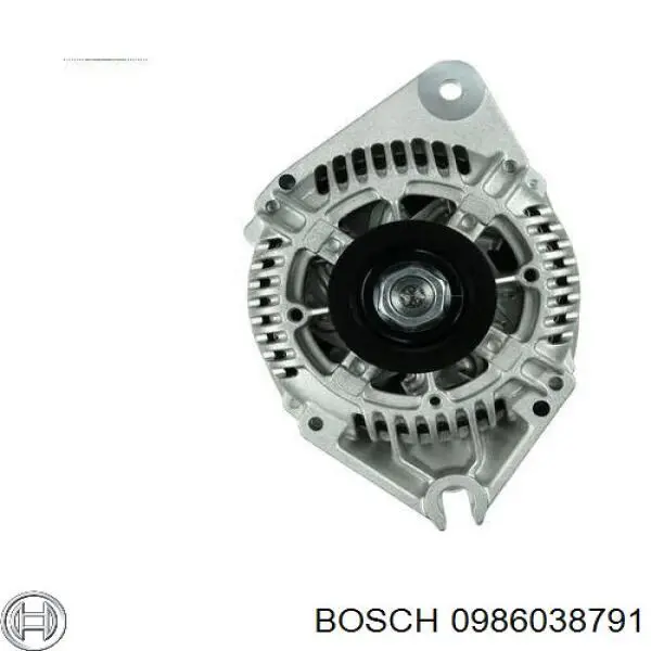 0 986 038 791 Bosch alternador