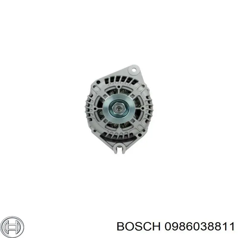 0986038811 Bosch alternador