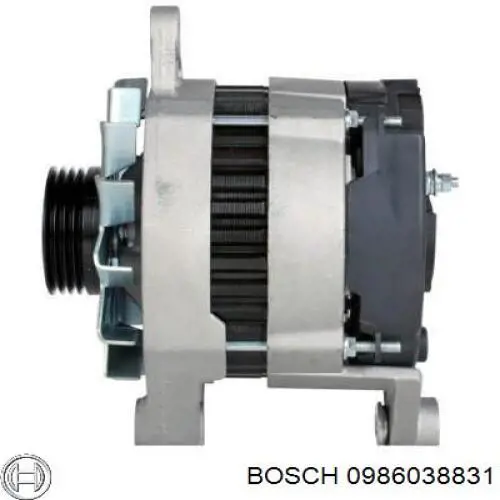 0986038831 Bosch alternador