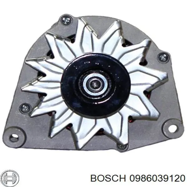 0986039120 Bosch alternador